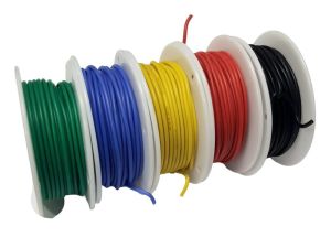 electroon 24AWG-0.50mm Çok Damarlı Montaj Kablosu Seti - 5x10MT