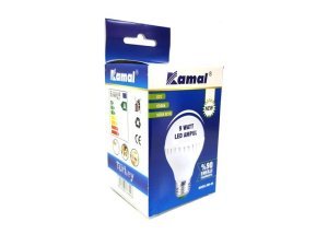 KAMAL 9Watt 6500k Beyaz Led Ampul - 5Adet