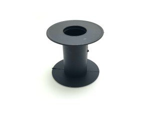 57x62mm Siyah Plastik Makara