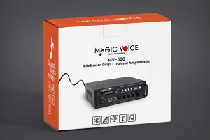 MagicVoice MV-520 2x15Watt Usb/Sd/Bluetooth Trafosuz Anfi
