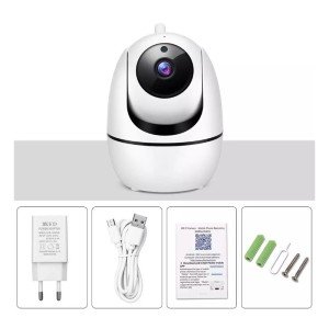 WellCam Pantilt Hareketli IP Wifi Kamera 2mp Full HD 1080P