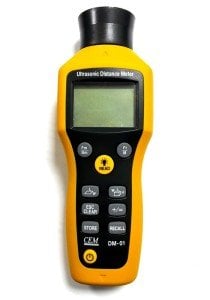 CEM DM01 Ultrasonik Lazer Metre Mesafe Ölçer 16metre