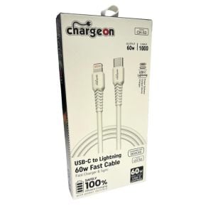 Chargeon USB-C to Lightning 60W Şarj Kablosu 1mt