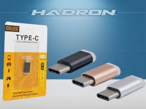 Hadron HD4419K TYPE-C Micro USB Çevirici Kutulu Metal