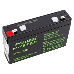 Powermaster 6Volt 7Amper Akü 6V 7A 150x50x94mm