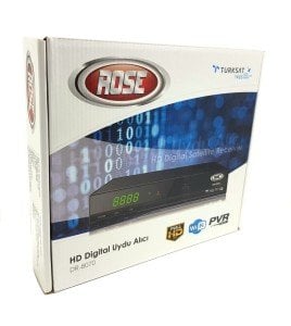 ROSE DR-8070 Full HD Uydu Alıcısı TKGS