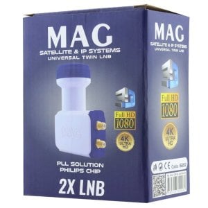 Mag Full HD Twin Çiftli LNB 0.1dB