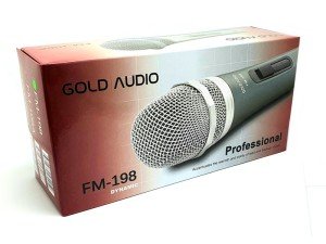 Gold Audio FM198 Mikrofon El Tipi Kablolu