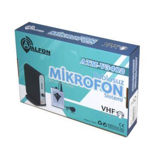 Alfon ATM-V3402 1Yaka VHF Telsiz Mikrofon