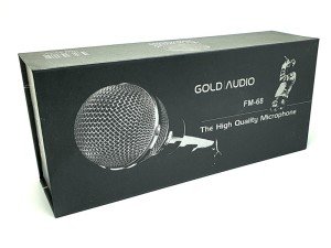 Gold Audio FM-68 Mikrofon El Tipi Kablolu