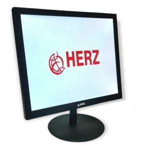 Herz HM-3519 19'' HD LED CCTV Monitör Vga-HDMI-Rca Girişli Hoparlörlü+Kumandalı