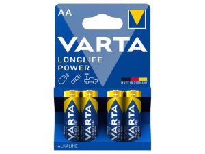 VARTA LongLife Power Alkalin AA Kalem Pil 4lü Blister