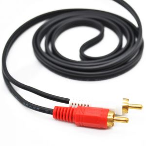 electroon 2RCA - 3,5mm Stereo Kablo 3 Metre Gold