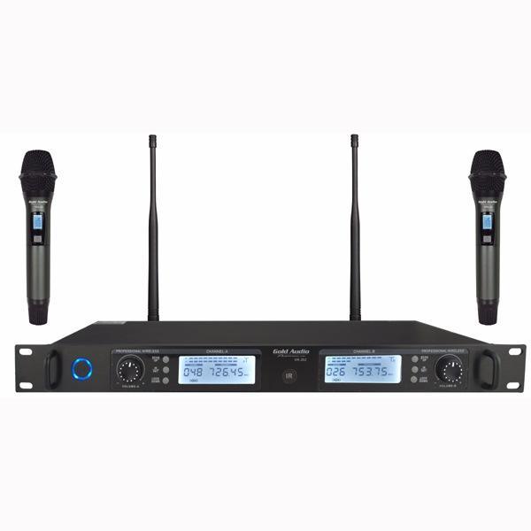 Gold Audio PRO2002 UHF EL Telsiz Mikron Set 2Li