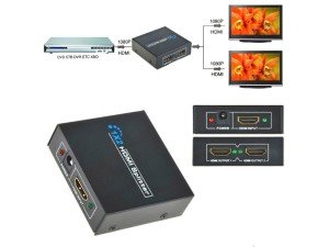 electroon 1x2 HDMI Splitter 1.4v Full HD 1080P 3D