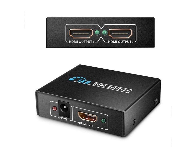 electroon 1x2 HDMI Splitter 1.4v Full HD 1080P 3D