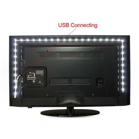 electroon Tv Arkası USB Led Işık 180cm RGB +Kumandalı