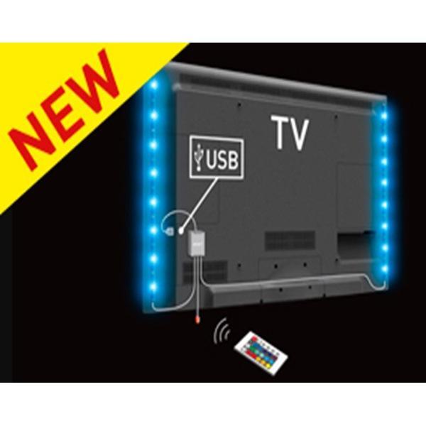 electroon Tv Arkası USB Led Işık 2x50cm RGB +Kumandalı