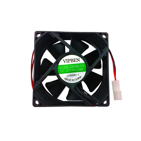 TeknoGreen FAN-8025 80x80x25mm 12V Power Kasa Fanı