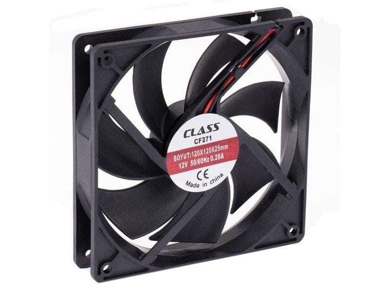 Class 120x120x25mm DC 12Volt Fan