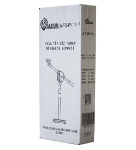 Alfon AFSP-104 83cm Enstruman Tip Akrobat Kısa Mikrofon Sehpası