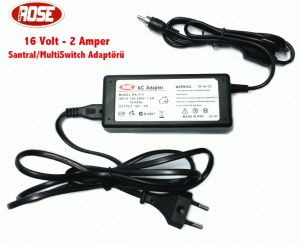 16Volt 2Amper Santral-MultiSwitch Adaptörü