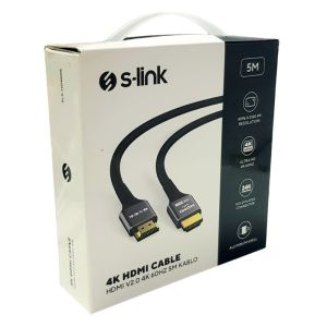 S-link 4K 5mt HDMI Kablo V2.0 30HZ SLX-HD4K05