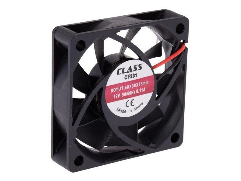 Class 60x60x15mm DC 12Volt Fan