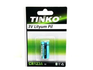 TINKO CR123A 3Volt Lityum Pil