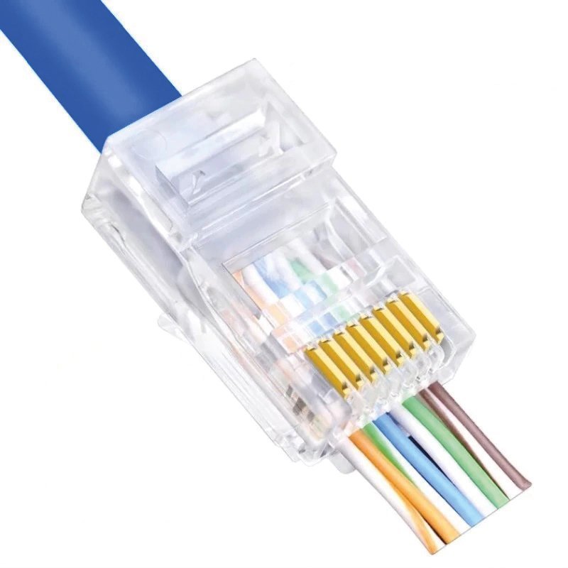 Powermaster EZ RJ45 Cat5-Cat6 Açık Uçlu Soket 8P8C 100 Adet