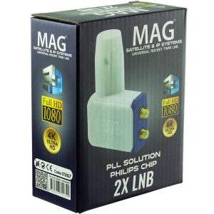 Mag Slim Rocket HD Çiftli Twin LNB 0.1dB