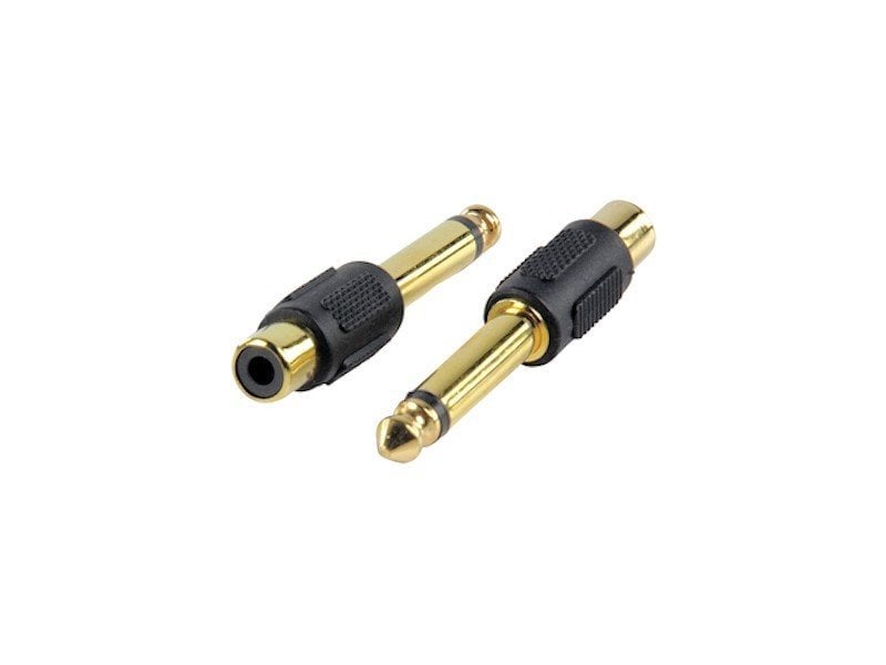 electroon RCA to 6,3mm Çevirici Gold