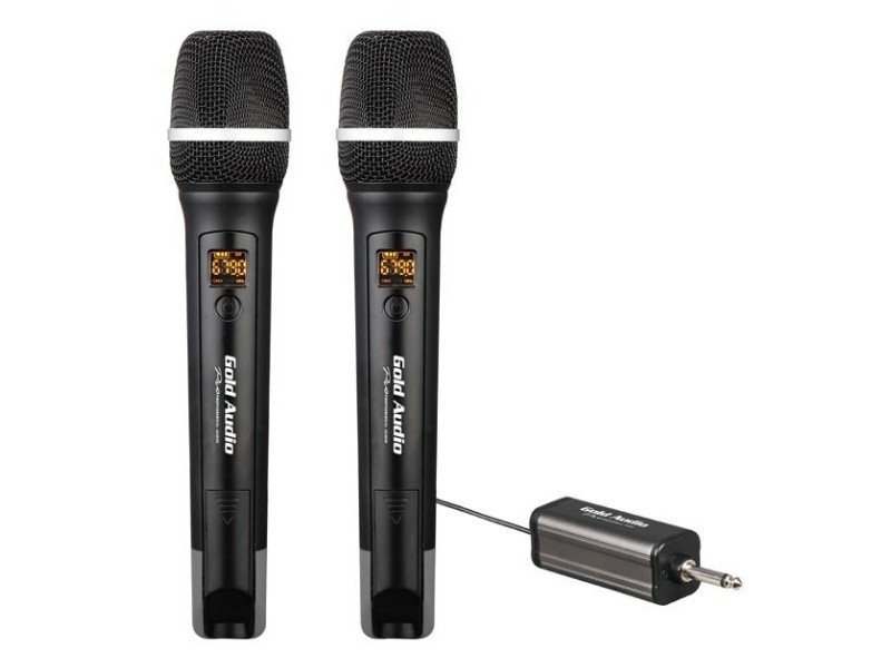 Gold Audio GX-732EE UHF Telsiz El Mikrofonu 2li