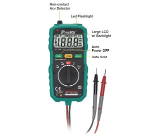 Proskit MT-1508 Dijital Auto Range Multimetre