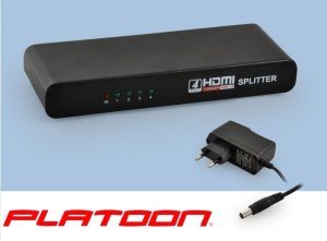 PLATOON PL-8705 4 Port HDMI SPLITTER v1.4