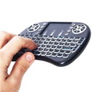 Hello Kablosuz Şarjlı Mini Klavye Dokunmatik Mouse