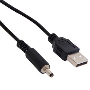 Powermaster USB Jacklı DC Şarj Kablo 3.5x1.35mm Uç 1mt