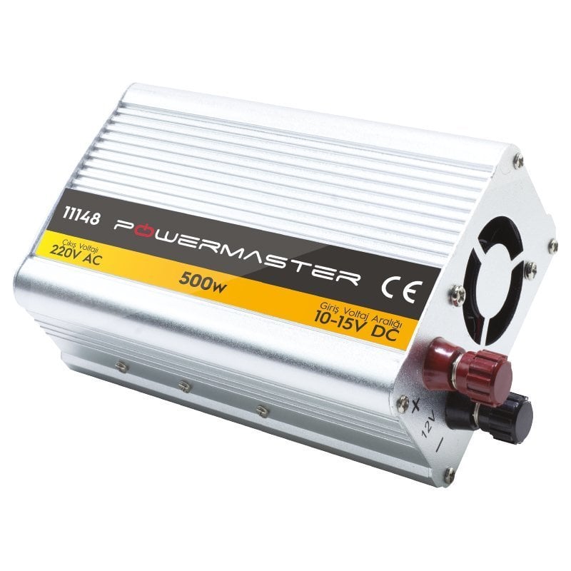 Powermaster 500W 12V Modifiye Sinus 220Volt invertör