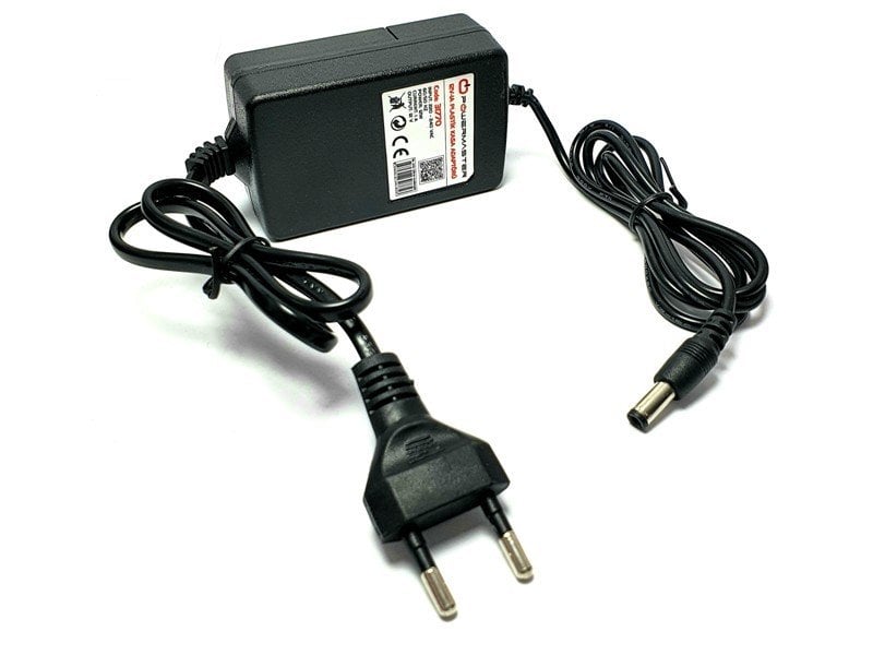 Powermaster 12V 1A Masa Üstü Adaptör 5.5x2.5mm