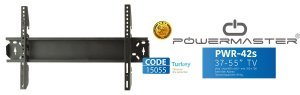 Powermaster PWR-42S 40-75'' Sabit LCD-LED TV Askı Aparatı