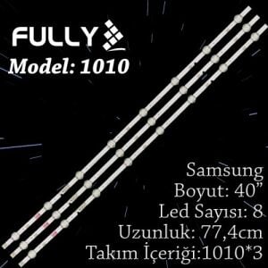 FULLY SET-1010x3 SAMSUNG 40'' 8Led 77.4cm