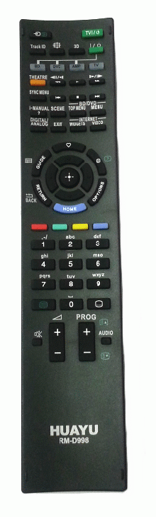 SONY LCD-LED TV KUMANDASI RM-D998