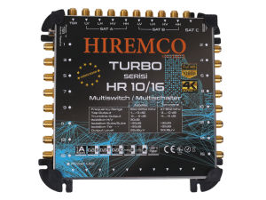 Hiremco 10/16 - 16 Çıkışlı Sonlu MultiSwitch Santral