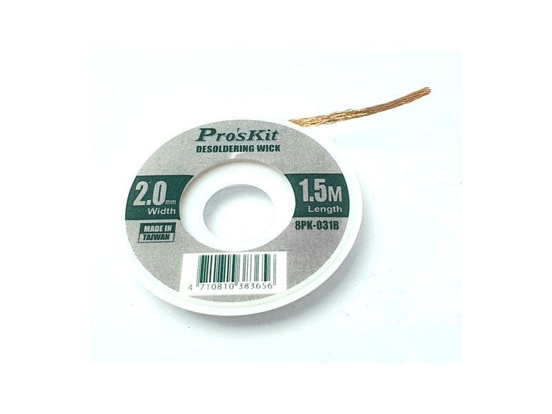 Proskit 8PK-031B Lehim Temizleme Teli 2mm