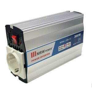 MRW Power 300Watt 12V-220Volt Inverter MRW-300-12