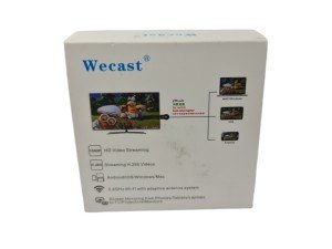 Wecast 1080p 4K Android IOS Kablosuz Full Hd Görüntü Ve Ses Aktarıcı Dongle Aparat