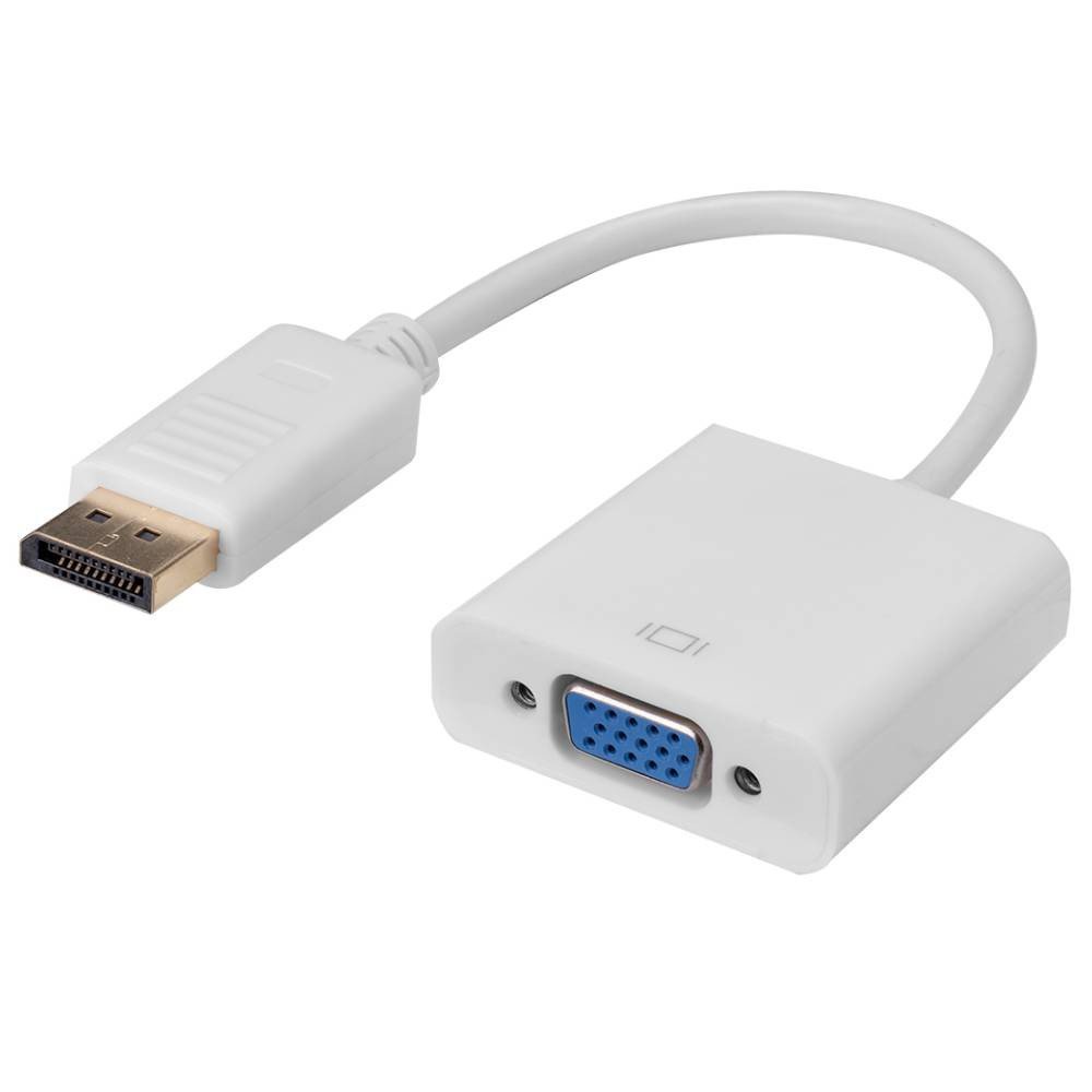 Class CV-134 DisplayPort - VGA Çevirici Kablo Beyaz