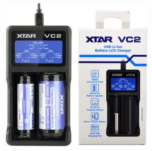 Xtar VC2 USB LCD Li-ion Pil Şarj Cihazı