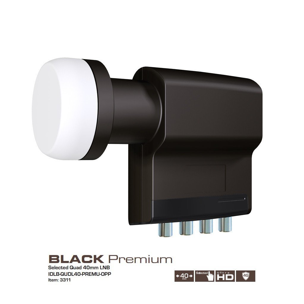 INVERTO Black Premium Quad LNB 0,2dB