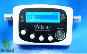 Atlanta ASF-2030 Mini LCD Ekranlı Pusulalı Dijital Uydu Bulucu